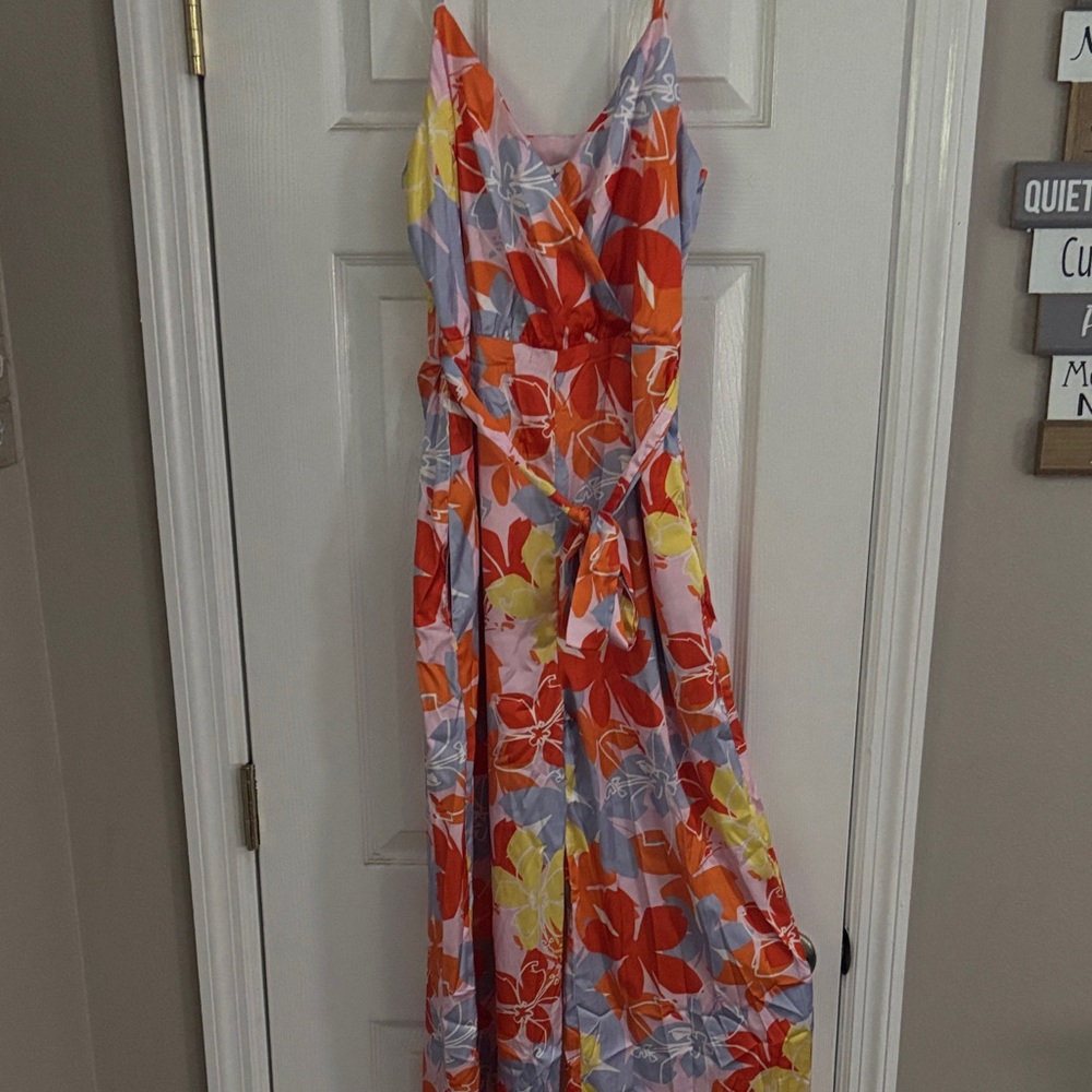 Floral Multicolor Jumpsuit Romper
